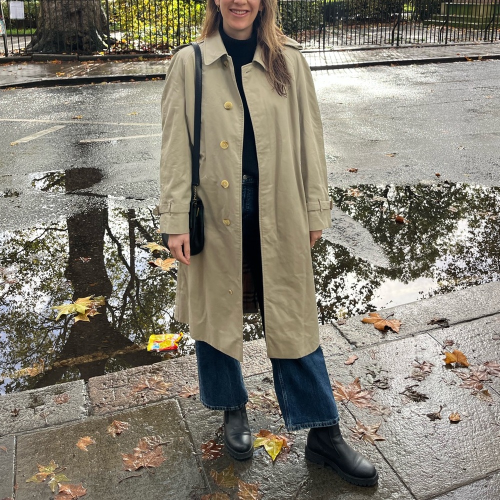 Authentic Vintage Classic Burberry Trench Coat